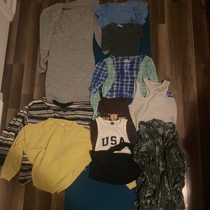 11 CLOTHES LOT FOR 25$ (ZARA, MANGO, H&M)
